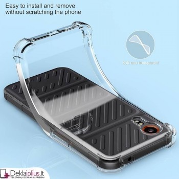 Silikoninis - Anti shock dėklas - permatomas 1.5 mm. (Samsung Xcover 7) Silikoninis - Anti shock dėklas - permatomas 1.5 mm. (Samsung Xcover 7)